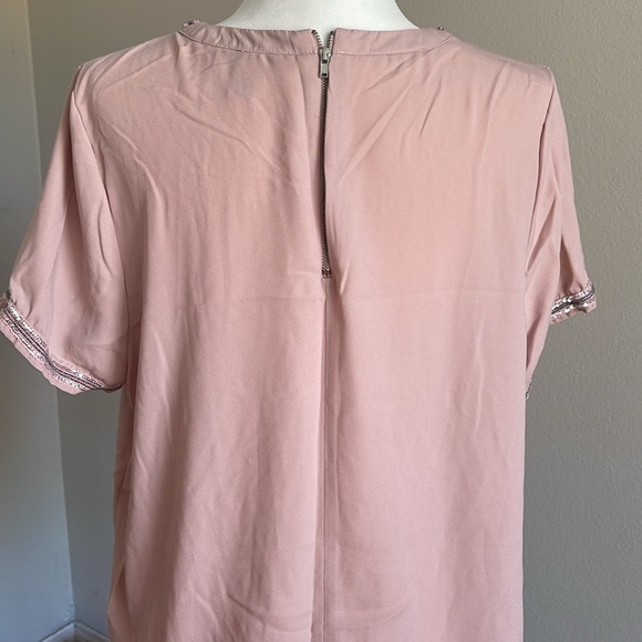 Elegant Pink Women's Top Size 1X - Picture 3 of 3